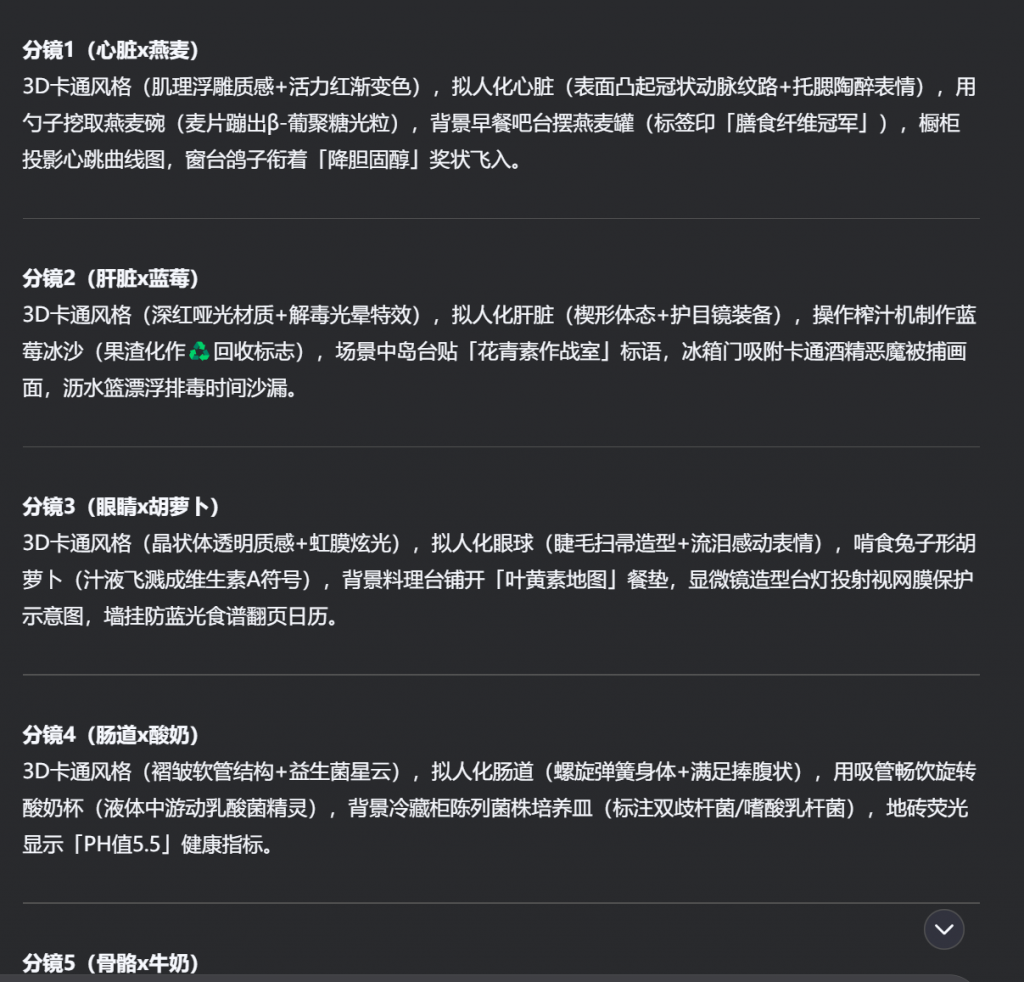 3D器官养生动漫，2条作品涨粉1.6万