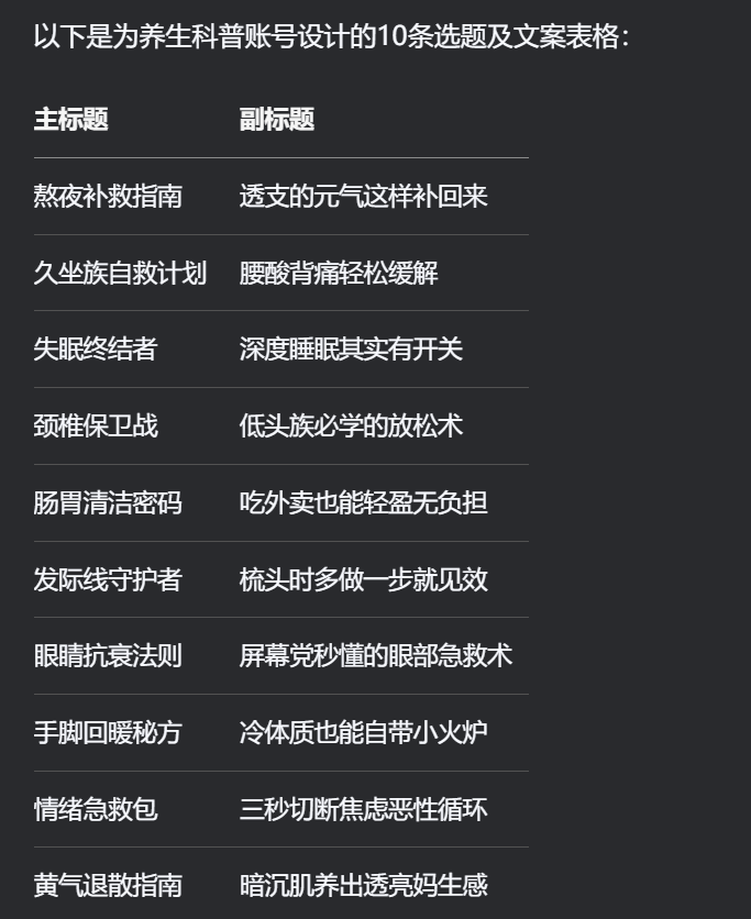 10分钟做50条养生图文爆款笔记