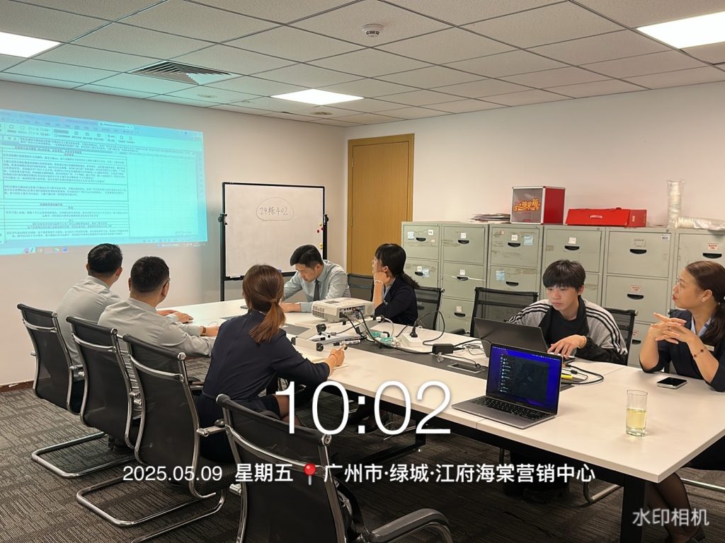 广州绿城江府项目 线下直播辅导 圆满结束！
