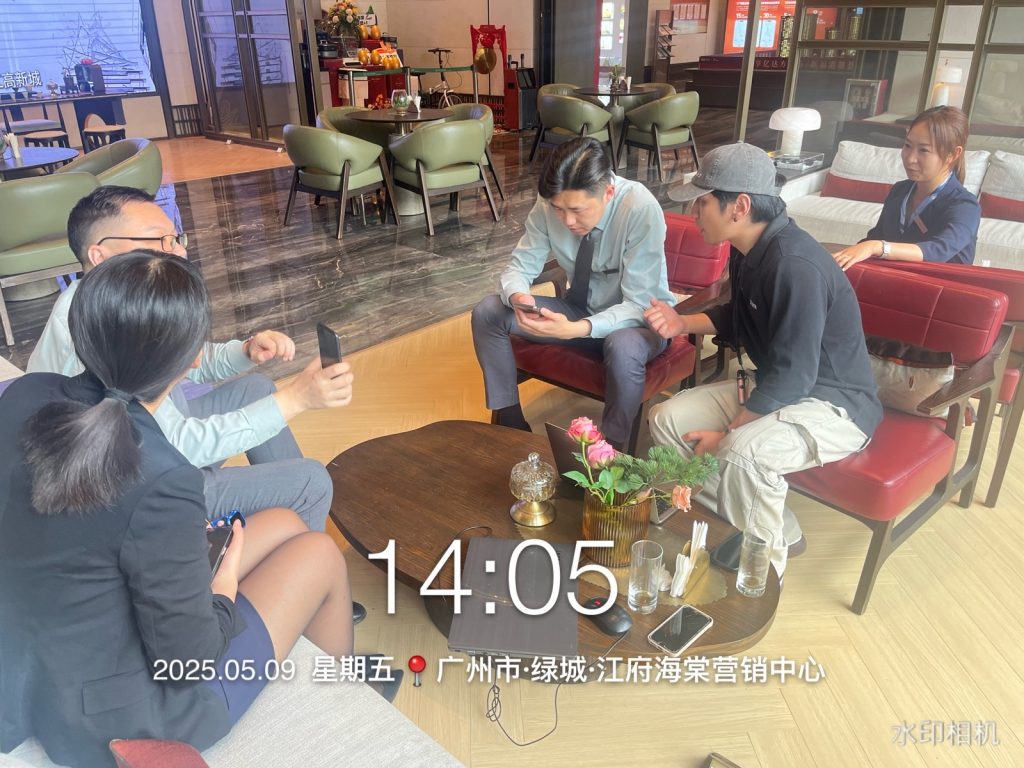 广州绿城江府项目 线下直播辅导 圆满结束！