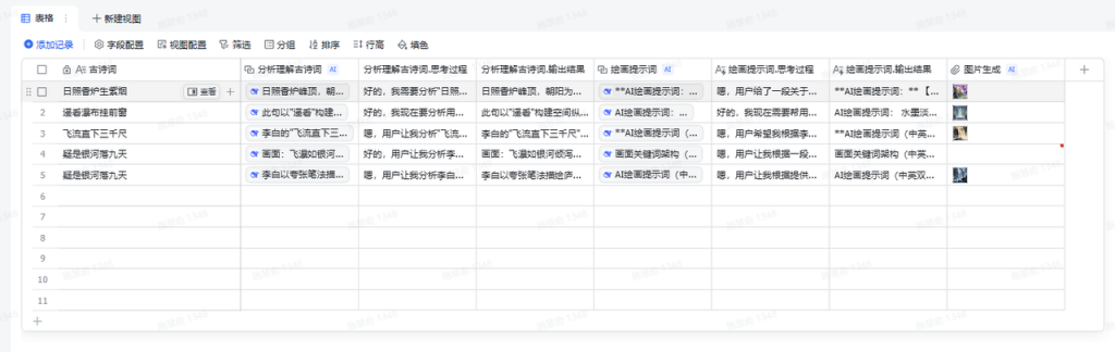 飞书多维表格 ×DeepSeek！批量生图效率狂飙指南