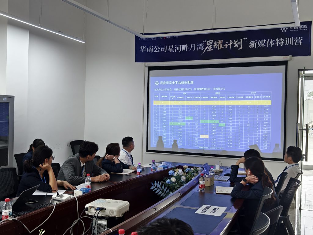 广州星河畔月湾 线下直播 + 投放实操线下辅导 圆满结束！