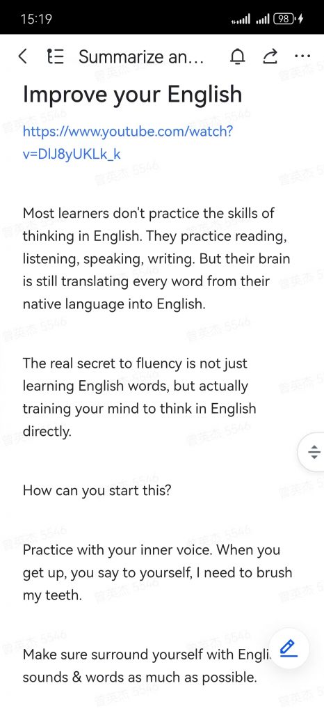 Day 13-19：用英语思维来理解和解释真实世界