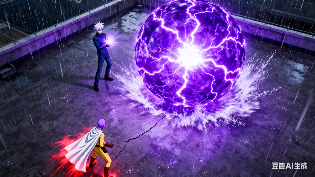 破次元对决：AI 驱动五条悟VS琦玉虚幻引擎打斗创作全解