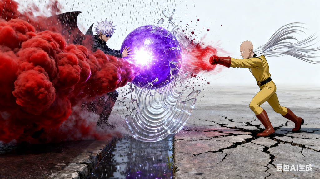 破次元对决：AI 驱动五条悟VS琦玉虚幻引擎打斗创作全解