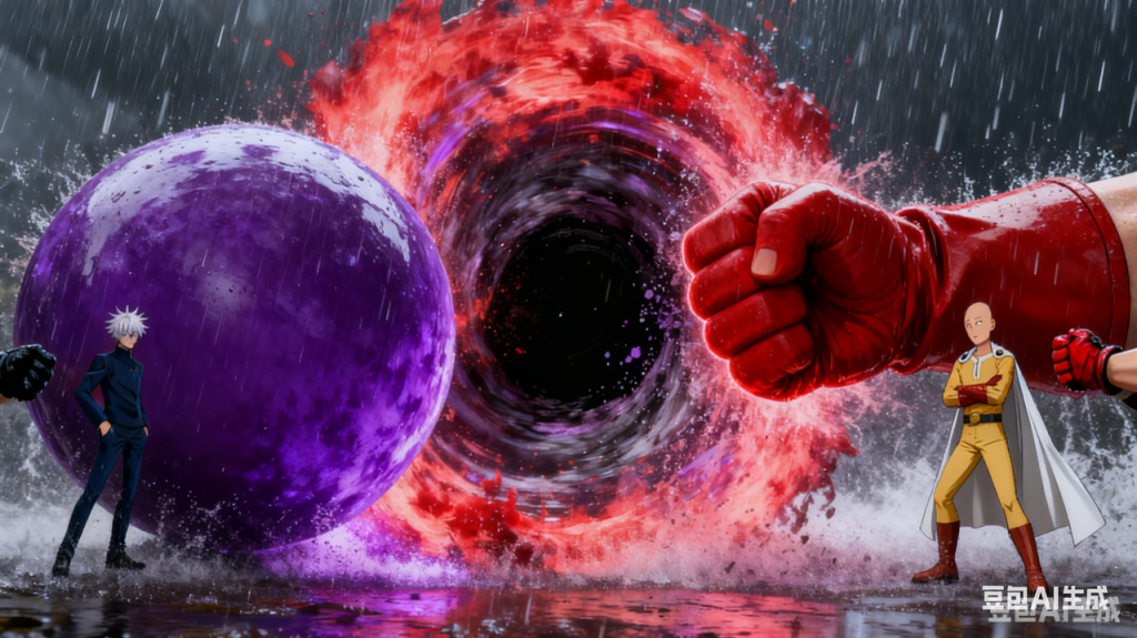 破次元对决：AI 驱动五条悟VS琦玉虚幻引擎打斗创作全解